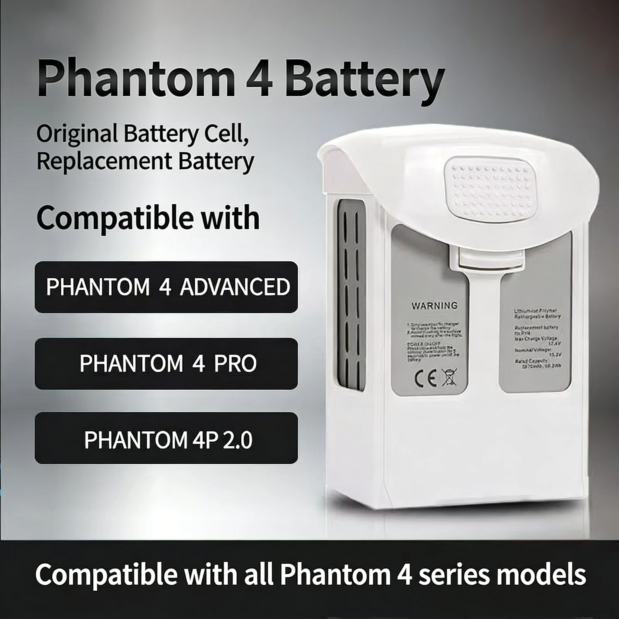 New Phantom 4 battery 6200mah  - đánh giá và giá Drone Battery Li-Ion