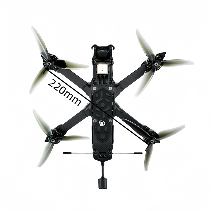 SQFPV Heison 5X Freestyle Cine - đánh giá và giá Drone Battery 6S