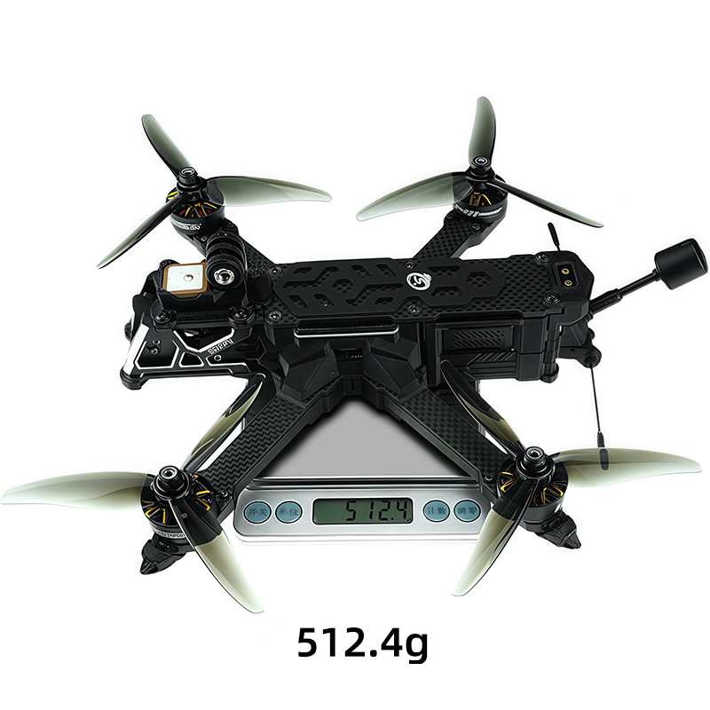 SQFPV Heison 5X Freestyle Cine - đánh giá và giá Drone Battery 6S