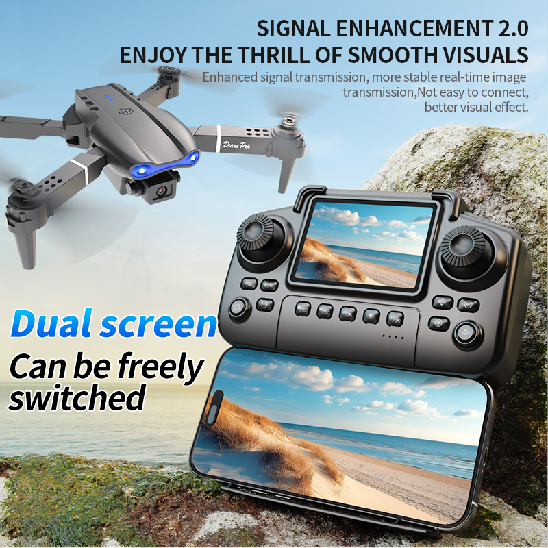 E99 PRO Drone Screen Control A - đánh giá và giá Drone Battery Box