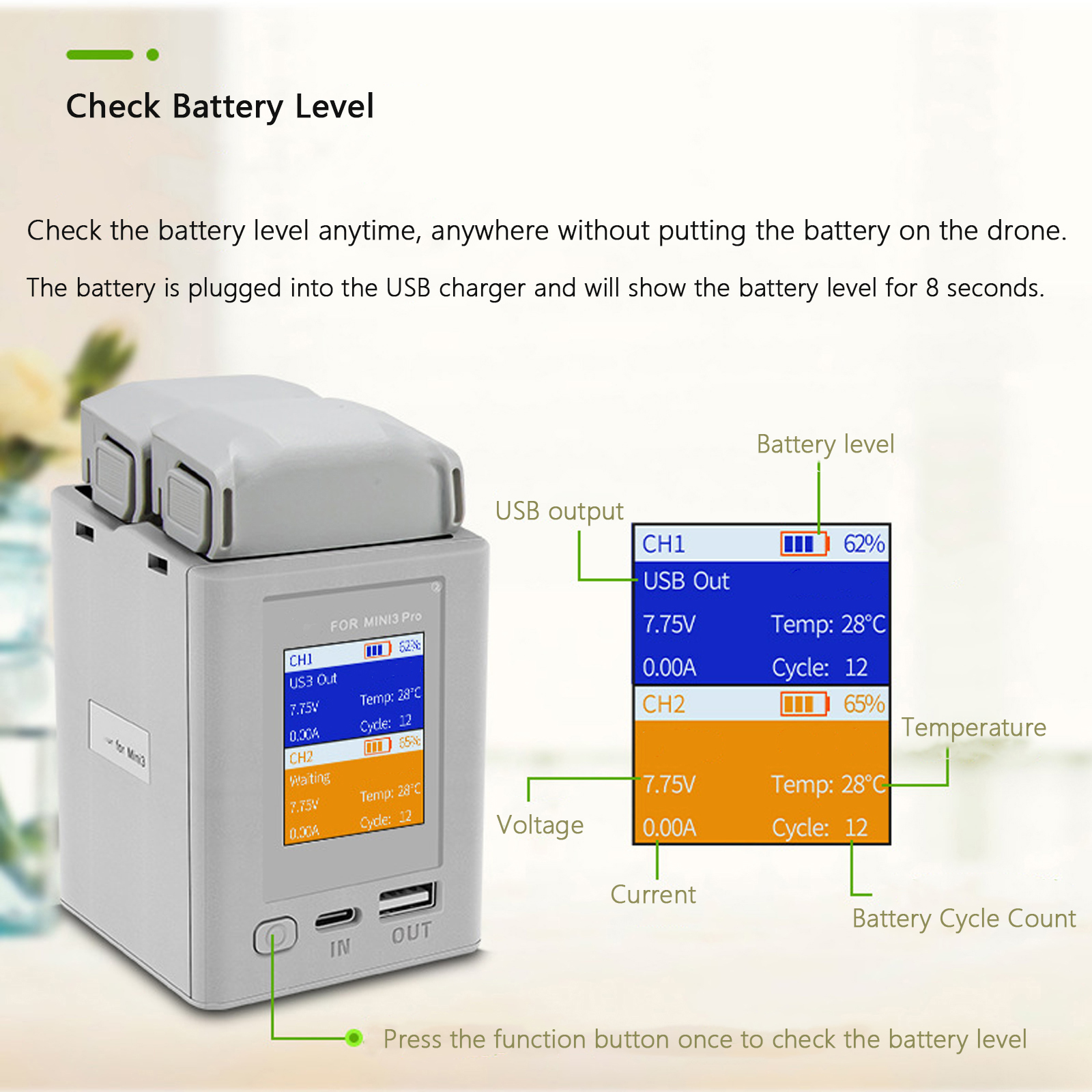 Charger Hub For DJI Mini 4 Pro - đánh giá và giá Drone Battery Smart