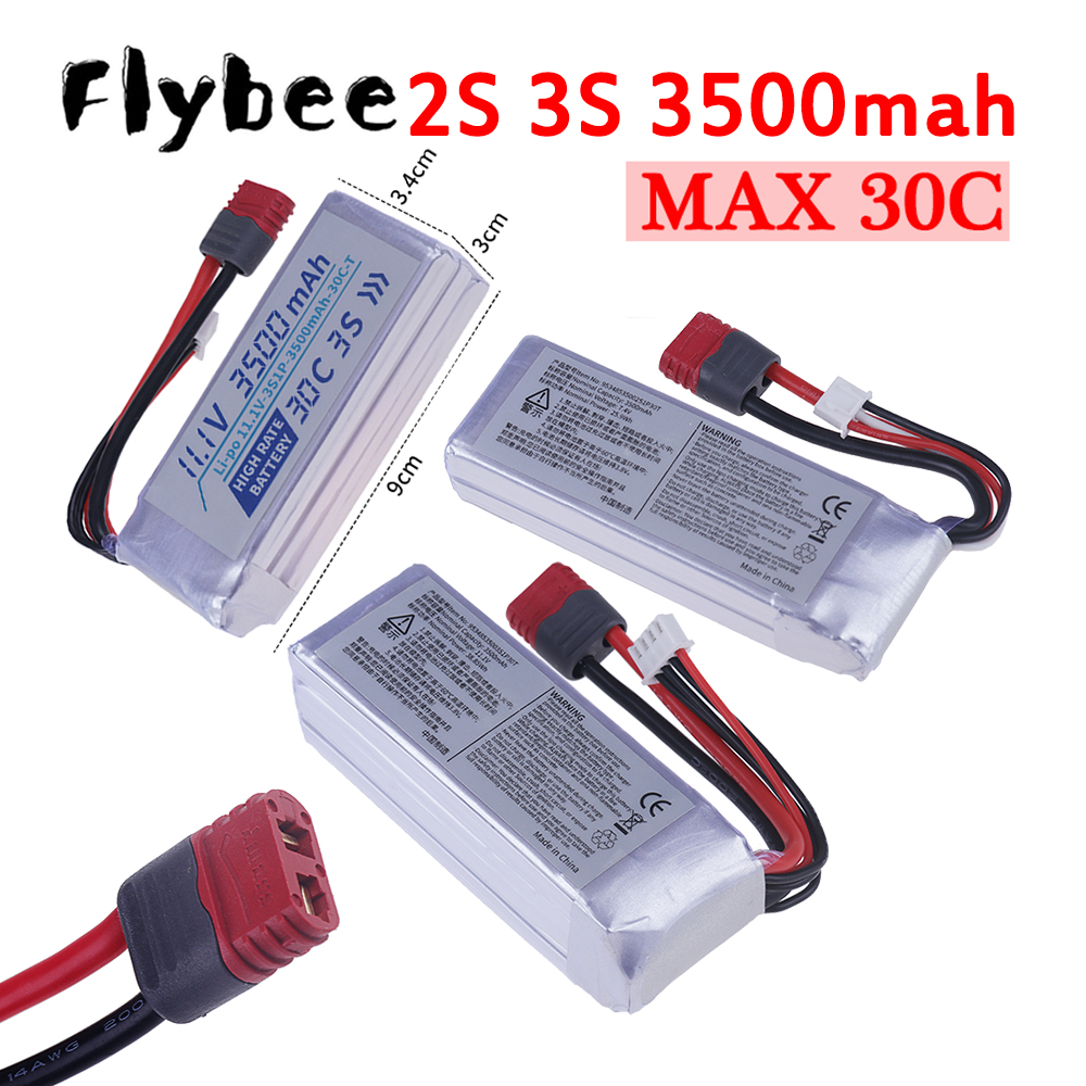 3500MAH 30C 7.4V 11.1V Lipo Ba - đánh giá và giá Drone Battery 3S