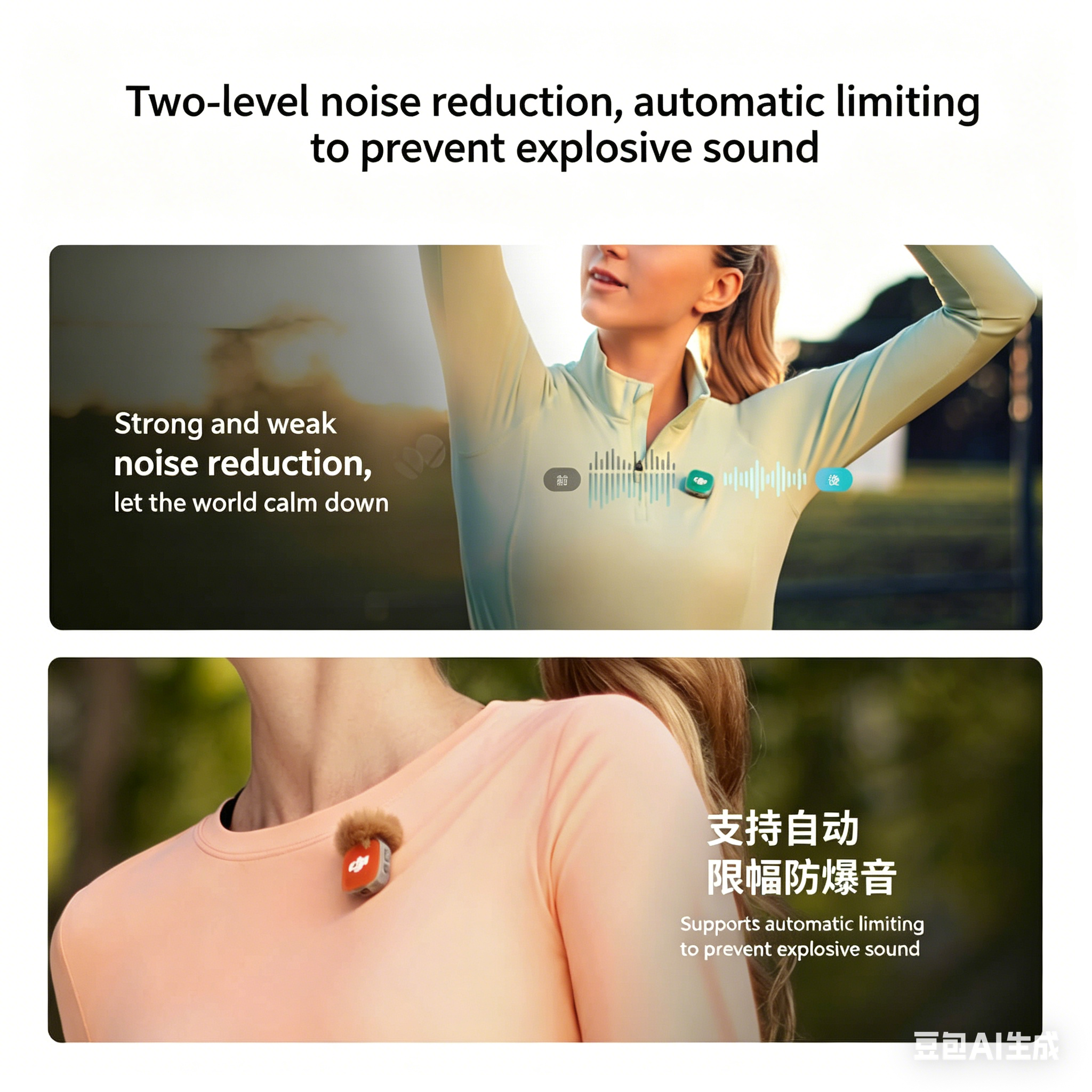 Mic Mini 2 Two Microphones One - đánh giá và giá Drone Battery Smart